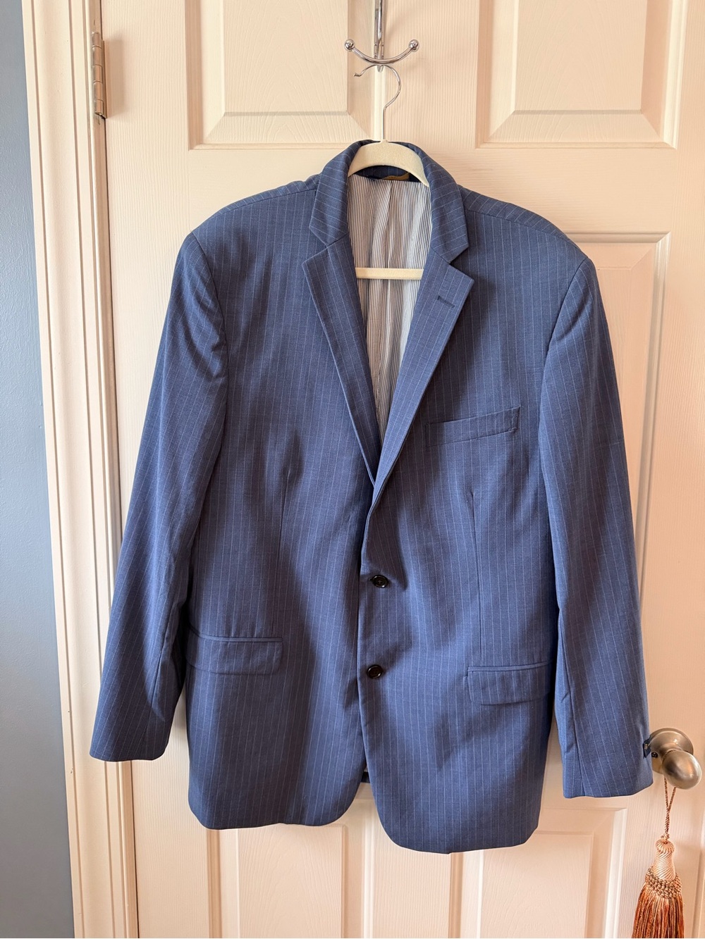 Brooks Brothers Blue Pinstripe Blazer